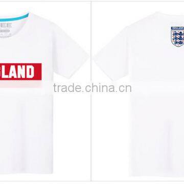 Hot Sale World Cup Print Logo High Quality Cotton Tshirt photo-6