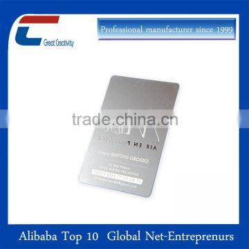 best gift credit card size metal business cards