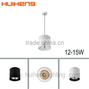 4 inch aluminium 12w warm white cree cob led hanging downlight