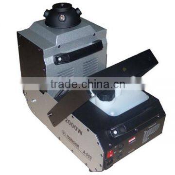 4 Heads Rotate 2000W Fog Machine/360 degree rotation angle Thermal Fogging Machine