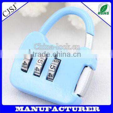 China Manufacturer High Quality Safe Lock 3 Code Combination Case Lock