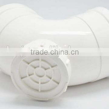 Low price pvc 90 deg elbow with port