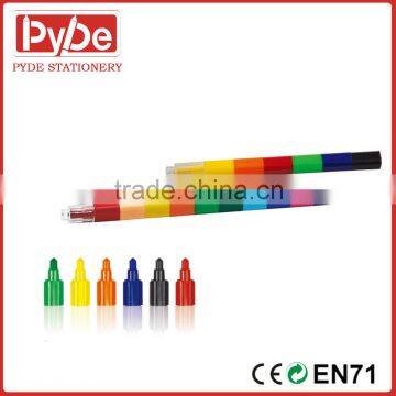 Wax Caryon Type multi color point crayon