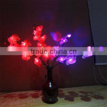 Multi Color Silk Flower Light for Table Decoration