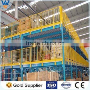 warehouse multi-level mezzanine racking, mezzanine platform