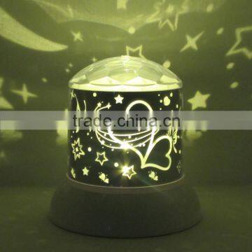 Led Popular christmas light Muti-color LED Rotating roomuse lamp light