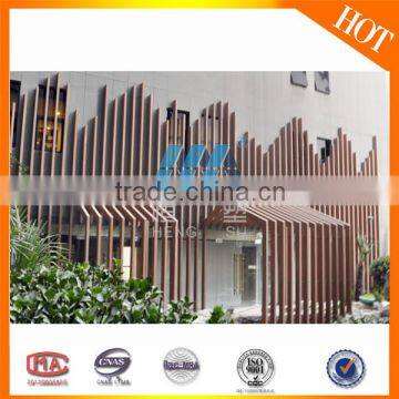 New tech China Supplier,garden WPC wood plastic composite fence panels