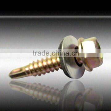 Hex Head Self Drilling Screws with EPDM washer