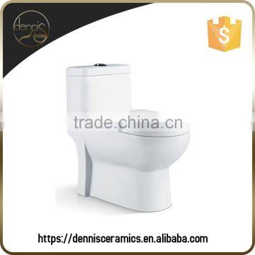 Modern Bathroom Dennis 2085 One Piece P trap Chinese WC Toilet