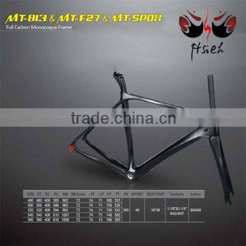 Super light! 700C full carbon 48 50 52 54 56cm BBSA68 high performance bicycle frame