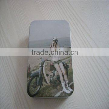 Hot Sell Metal Button Tin Box