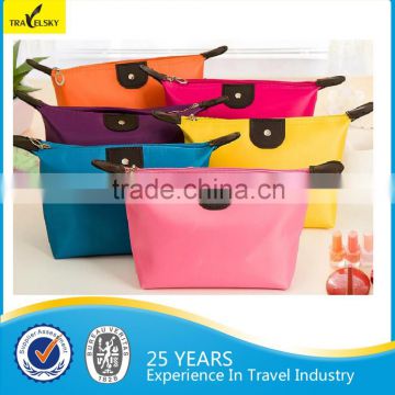 Small Oxford Fabric Cosmetic Foldable Travel Bag Price