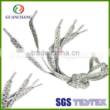 Promotional Novelty 2016 Custom Design Hot Sale Climbing Waxed Multi Color Nfl Rope Shoelaces With Metal Tips Charms Wholesale photo-4