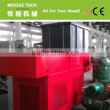Single shaft shredder machine for plastic/Die block/rubber/wood