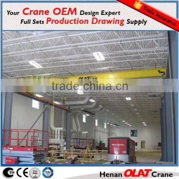 3D design drawing New Technology Overhead Crane HD Type Eropean Standard Single Girder Overhead Crane