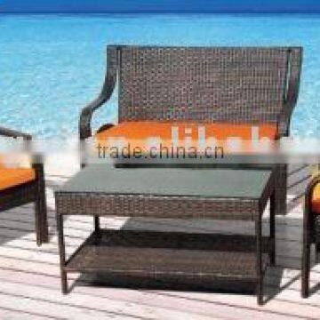 wicker patio set