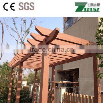 GOOD QUALITY WPC pergola from China, landscaping materials