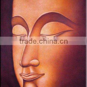 fx-0132 (buddha oil painting,abstract,religious,modern art oil painting)