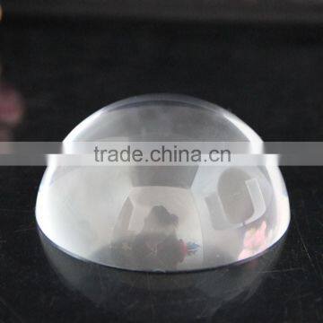 Wholesale Round Crystal Paperweight Clear Blank Crystal Glass Paperweight