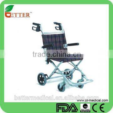 lightweight folding Aluminum wheelchair for outdoor travelling                        
                                                Quality Choice