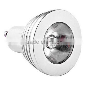 GU10 3W 150LM 5000K RGB Light LED Spot Bulb (85-265V) photo-2