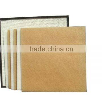 SHW G4 high temperature air panel filter