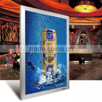 High quality aluminum open snap slim A0,A1,A2,A3,A4,A5 Advertising aluminum poster frame