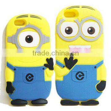 Despicable Me Shape Silicone iphone6 cell case