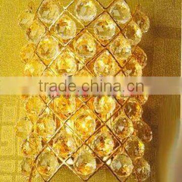 Antique crystal wall lamp for decoration