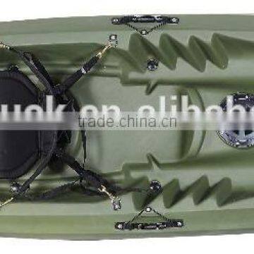 2015 hot sale LLDPE Hull Material fishing kayaks for sale