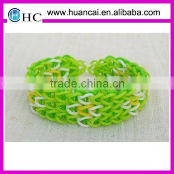 bracelet for silicone loom bands bracelet / Mini loom rubber bands/ DIY rubber loom bands bracelet