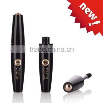 2016 promotional luxury black eye lashes mascara container / tube / packaging / bottle / case with brush