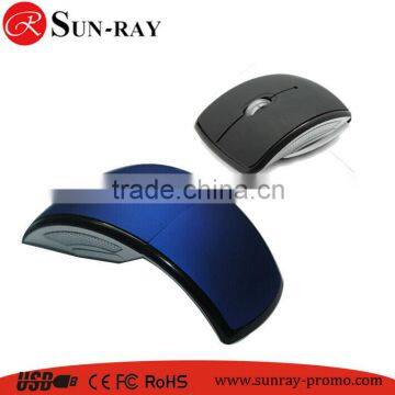 Best quality Optical Foldable Wireless Mouse with CE and FCC