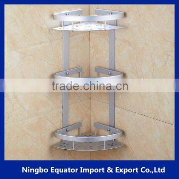 Modern Decorative Wall Shelf Wall Decor Shelf/3 Layer Aluminum Bathroom Shelf/corner Shelves for Bathroom
