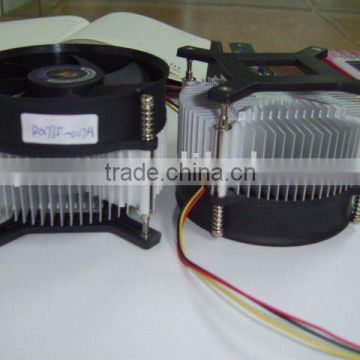 CUP cooler fan for LGA775 series, extruded Aluminium