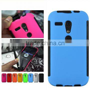 2 in 1 Hybrid Touch Screen Full Protective Case For Moto G