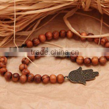 Olive Wood Carved Hand Lemon Juicer photo-5