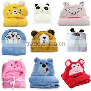 Baby Warp Soft Blankets With Animal Heads photo-4