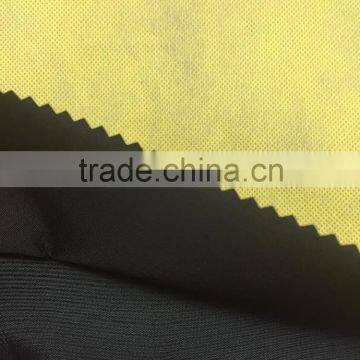 Non-woven Fashion Coated Shoes Fabric/yellow Color Coated 210T Polyesterfabric/table Cloth photo-3