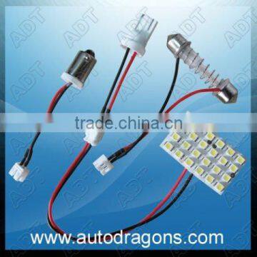 Car LED panel light 194/ba9s/festoon reading light