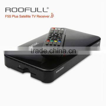F5S Plus Satellite Receiver With Dual Core 600MHz Processor DVB-S2 LED Display Support WEB TV photo-2