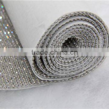 high quality aluminum rhinestone mesh