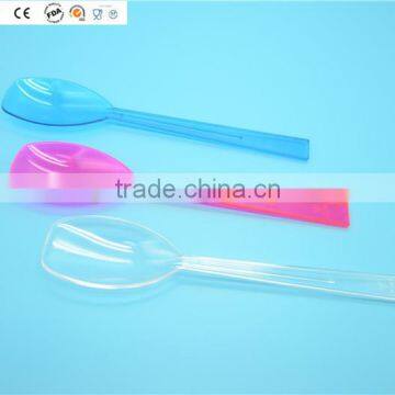 plastic serving spoon