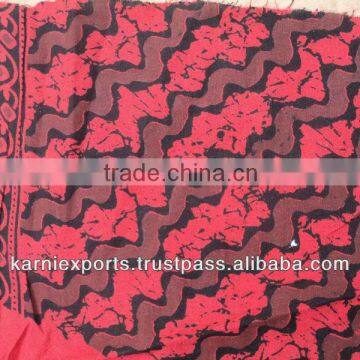 SUPPLIERS OF COTTON FABRICS PRINTED ,JAIPUR BASED EXPORTERS OF COTTON FABRICS STRIPES PRINTS REDCOLORS PRINTED FABRICS