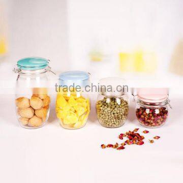 nice 4pcs jars set with ceramic lid for storage