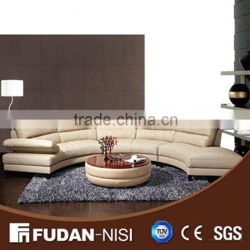 White half round sectional sofa furniture for home