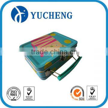 existing mould packaging lunch tin can with handle