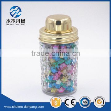 300ml food grade glass jar spice jar with shaker