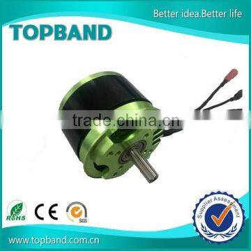 Customized 64mm outrunner 800w Trimmer brushless motor with hall sensor