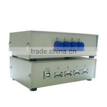 USB 2.0 Sharing 4 Port Manual Switch